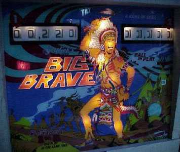 Big Brave Pinball By Gottlieb - Photo