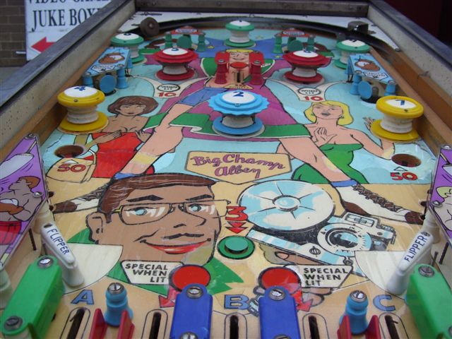Big Champ Pinball By Alben of 1964 - Photo Big Champ Pinball By Alben of 1964 - Photo