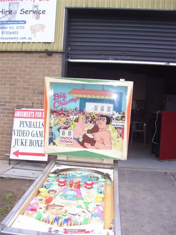 Big Champ Pinball By Alben of 1964 - Photo Big Champ Pinball By Alben of 1964 - Photo