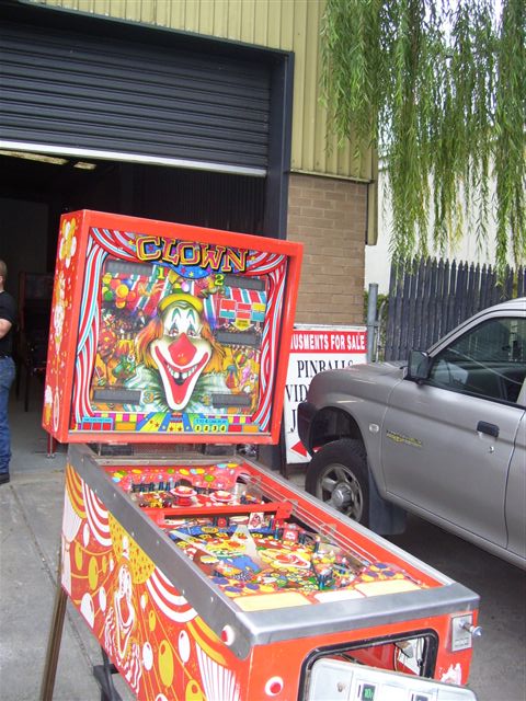 Clown Pinball By Zaccaria of 1985 - Photo Clown Pinball By Zaccaria of 1985 - Photo