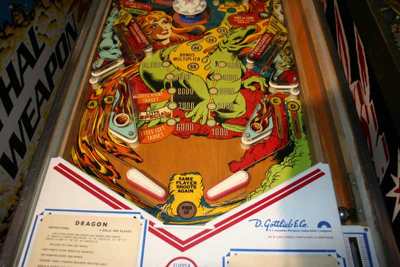 Dragon Pinball By D. Gottlieb & Company - Photo