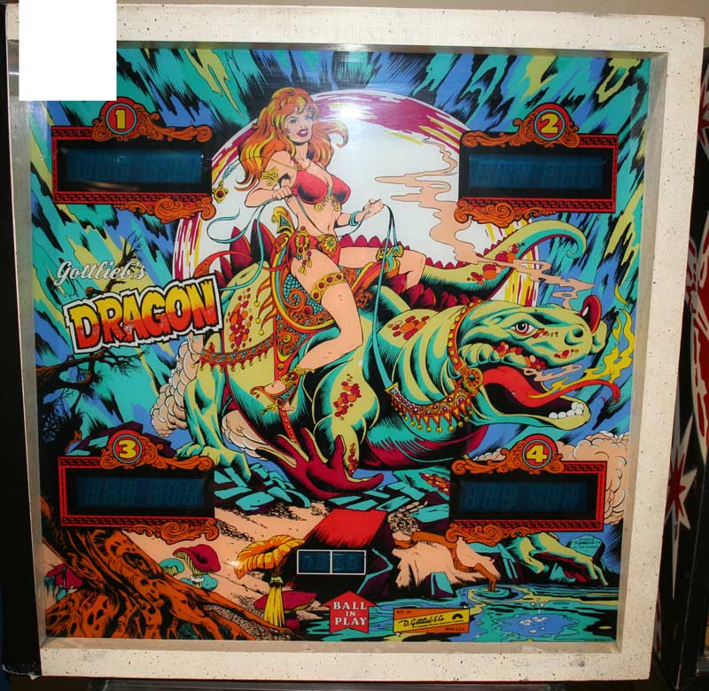 Dragon Pinball By D. Gottlieb & Company - Photo