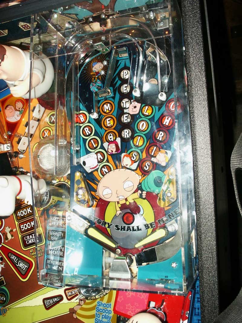 Family Guy Pinball Machine - Pinball Image