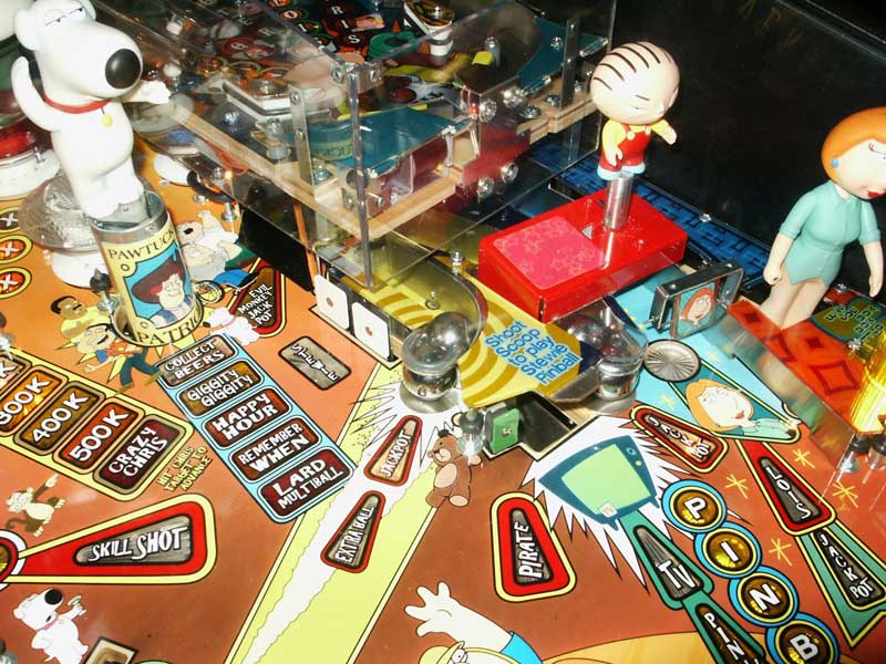 Family Guy Pinball Machine - Pinball Image