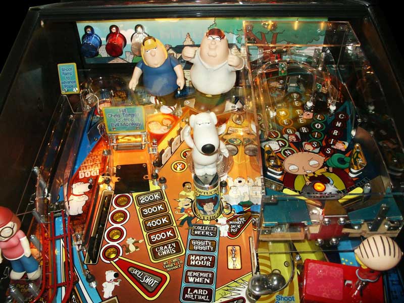 Family Guy Pinball Machine - Pinball Image