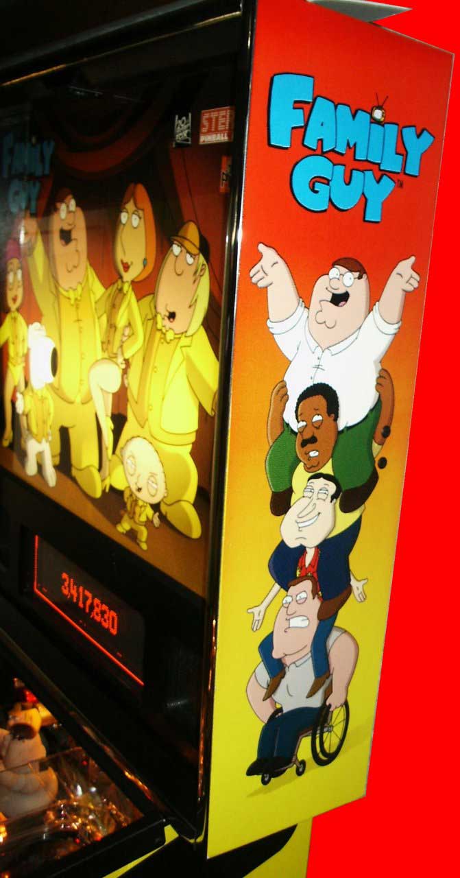 Family Guy Pinball Machine - Pinball Image