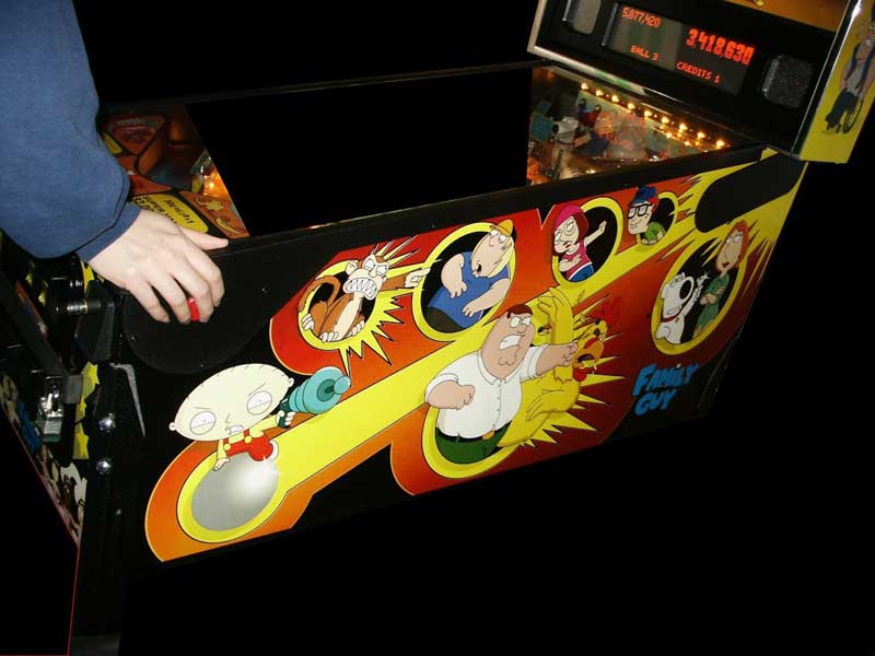 Family Guy Pinball Machine - Pinball Image