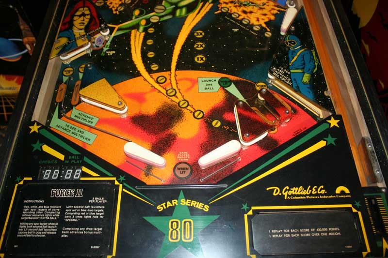 Force II Pinball By D. Gottlieb & Company - Photo