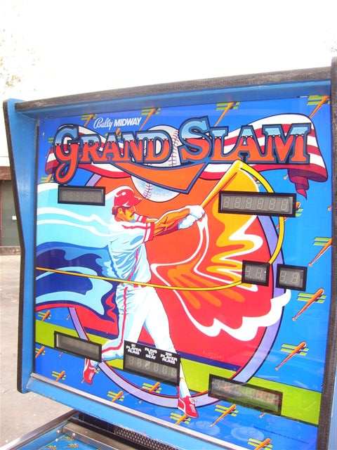 Grand Slam Pinball By Bally of 1983 - Photo