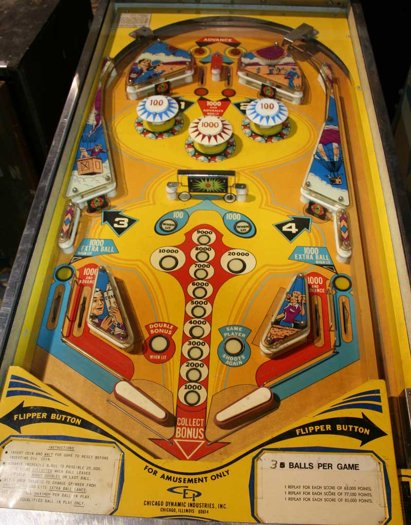 Hi Flyer Pinball By Chicago Coin - Photo