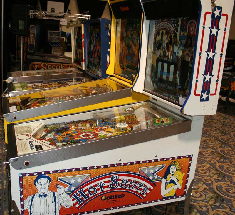 Hot Shots Pinball By Gottlieb - Photo