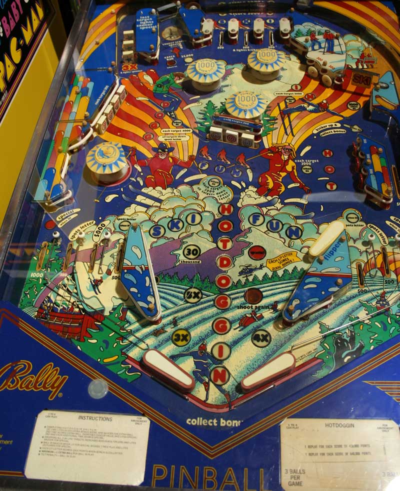 Hot Doggin Pinball By Bally - Photo