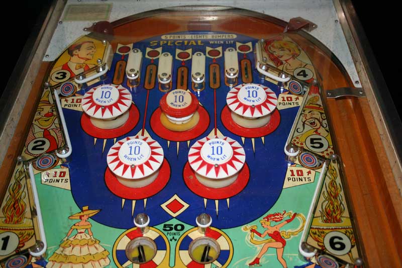 Ice Revue Pinball By D. Gottlieb & Company - Photo