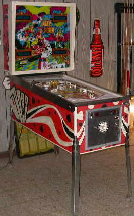 Joker Poker Pinball By D. Gottlieb & Compa