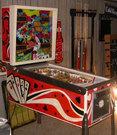 Joker Poker Pinball By D. Gottlieb & Compa