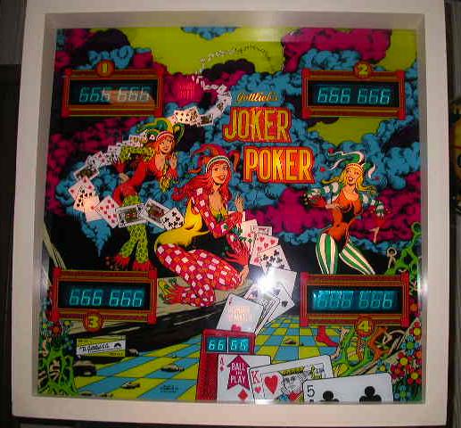 Joker Poker Pinball By D. Gottlieb & Compa