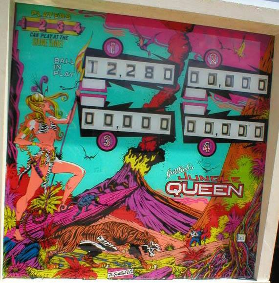 Jungle Queen Pinball By Gottlieb - Photo