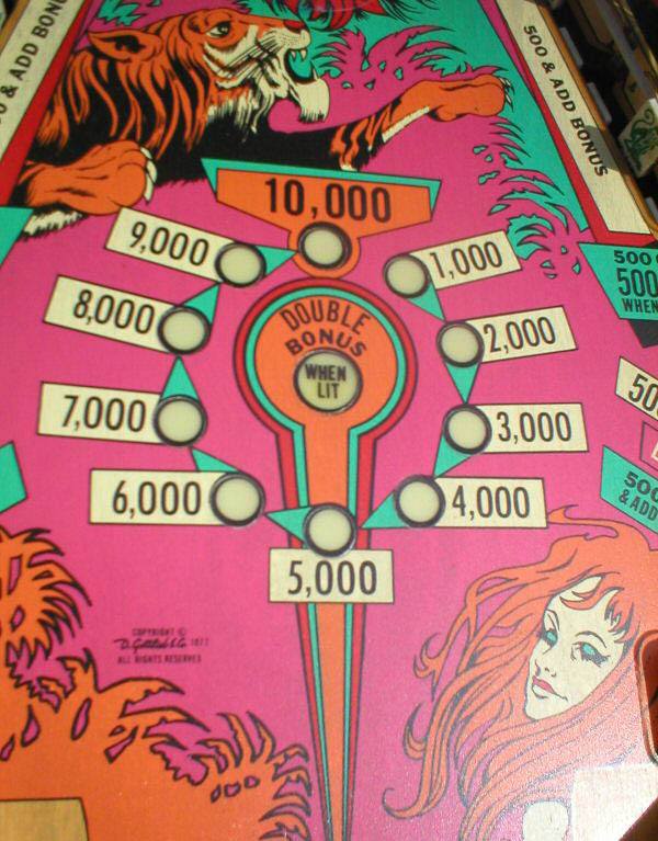 Jungle Queen Pinball By Gottlieb - Photo