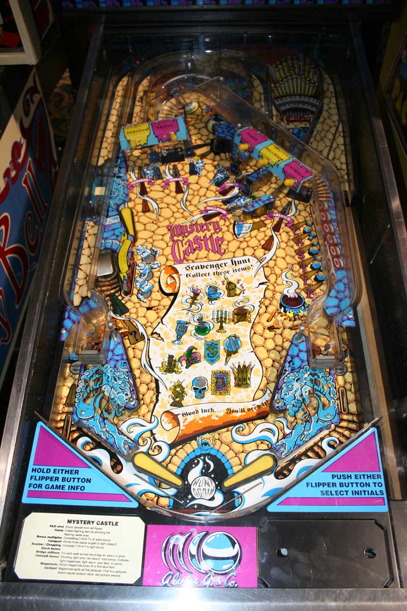 Mystery Castle Pinball By Alvin G. and Company - Photo