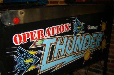 Operation Thunder Pinball - Photo