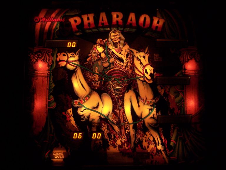 Pharaoh Pinball By Williams - Photo