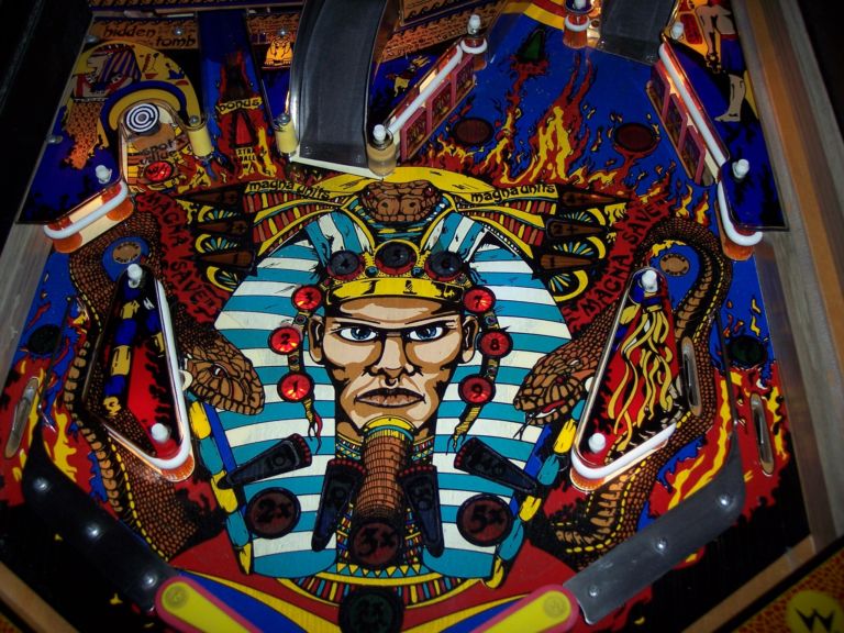 Pharaoh Pinball By Williams - Photo