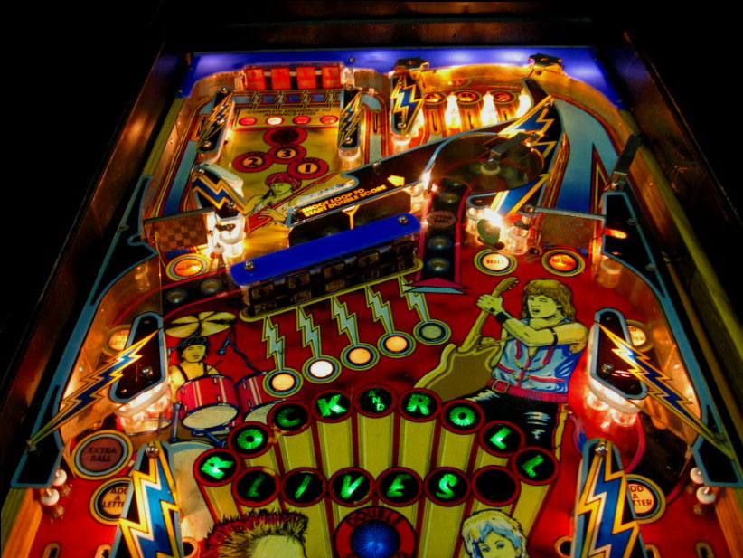 Rock Encore Pinball By Gottlieb 1986 - Photos Rock Encore Pinball By Gottlieb 1986 - Photos