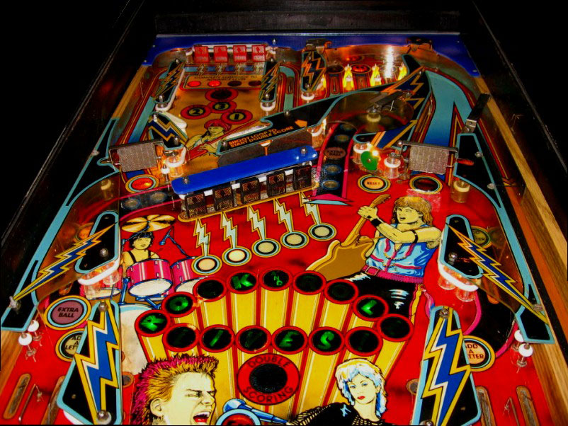 Rock Encore Pinball By Gottlieb 1986 - Photos Rock Encore Pinball By Gottlieb 1986 - Photos