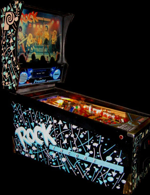 Rock Encore Pinball By Gottlieb 1986 - Photos Rock Encore Pinball By Gottlieb 1986 - Photos