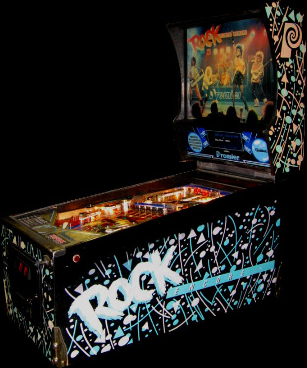 Rock Encore Pinball By Gottlieb 1986 - Photos Rock Encore Pinball By Gottlieb 1986 - Photos