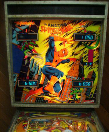 Amazing Spider-Man Pinball By D. Gottlieb - Photo Amazing Spider-Man Pinball By D. Gottlieb - Photo