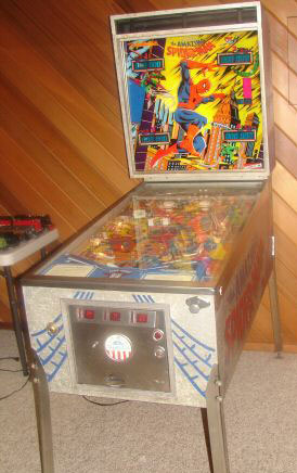 Amazing Spider-Man Pinball By D. Gottlieb - Photo