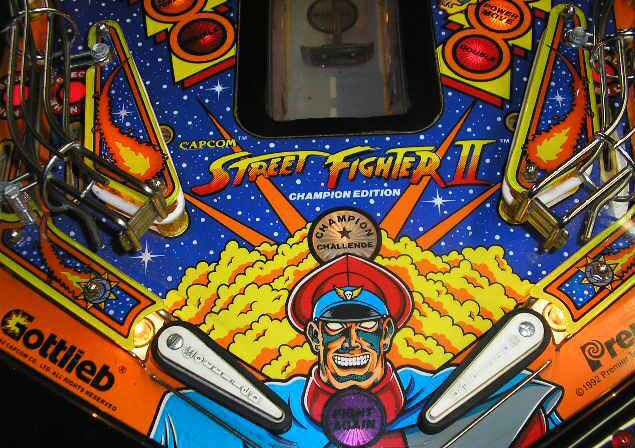 Street Fighter 2 Pinball By Gottlieb - Photo