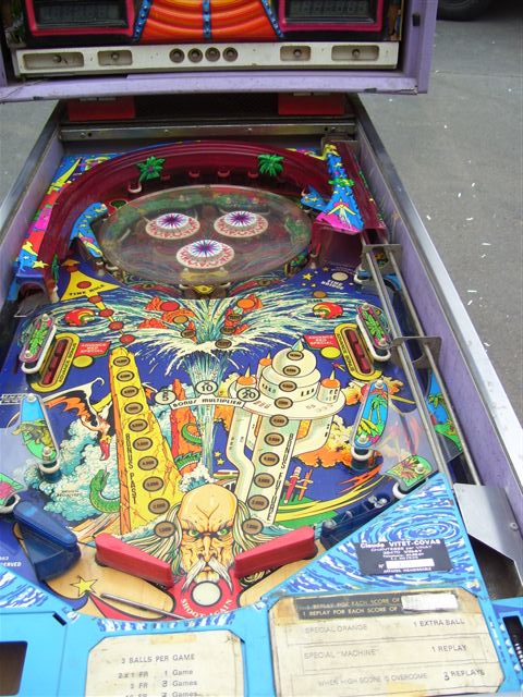 zaccaria pinball parts