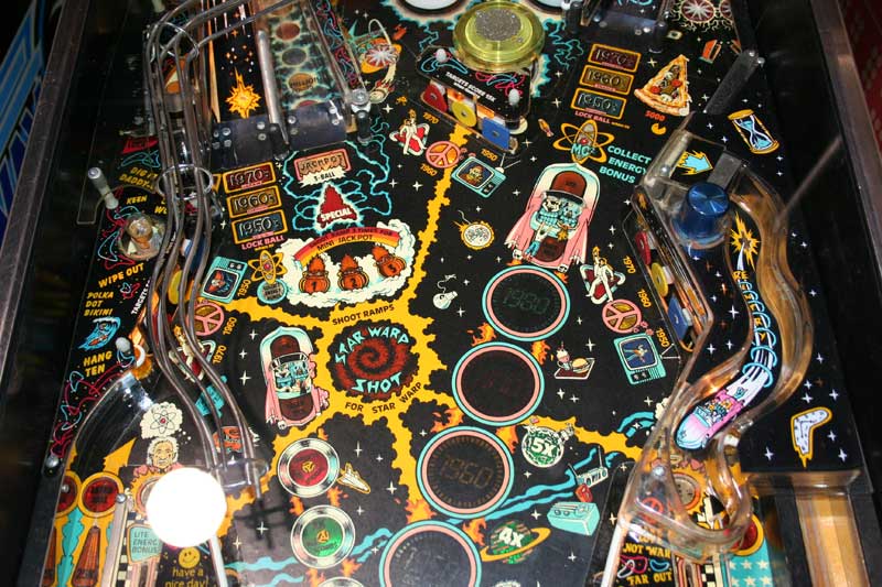 Time Machine Pinball By Data East - Photo Time Machine Pinball By Data East - Photo