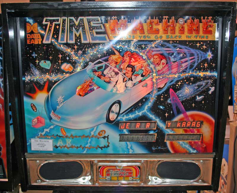 Time Machine Pinball By Data East - Photo Time Machine Pinball By Data East - Photo