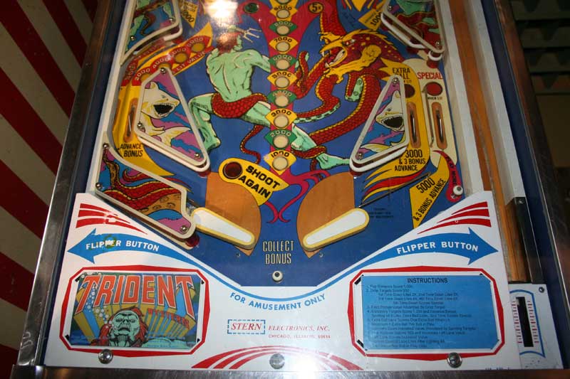 Trident Pinball By Stern - Photo