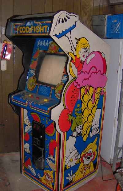 Atari Food Fight Arcade Video Game