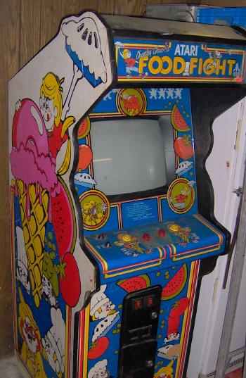 Atari Food Fight Arcade Video Game