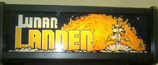 Atari Lunar Lander Vector Arcade Video Game