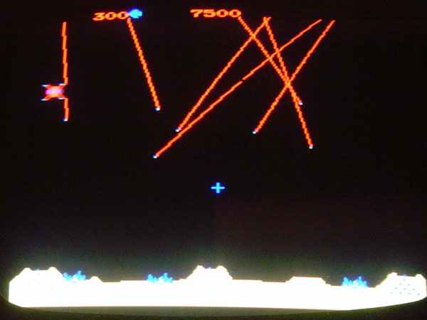 Atari Missile Command Arcade Video Game