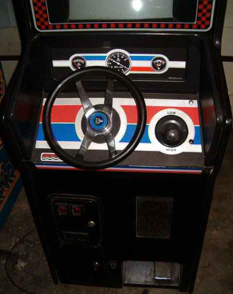 Atari Pole Position Arcade Video Game