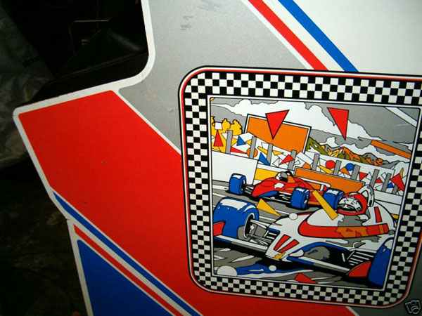 Atari Pole Position Arcade Video Game