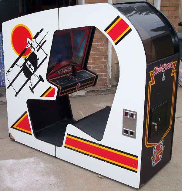 Atari Red Baron Vector Arcade Video Game