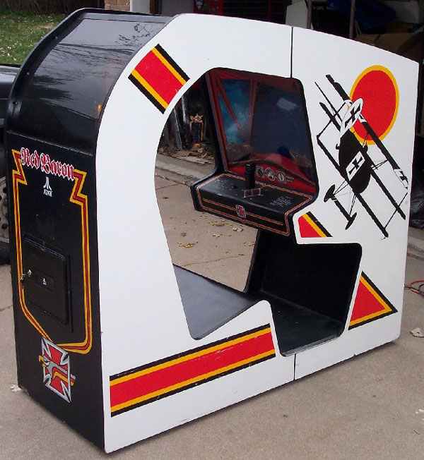 Atari Red Baron Vector Arcade Video Game