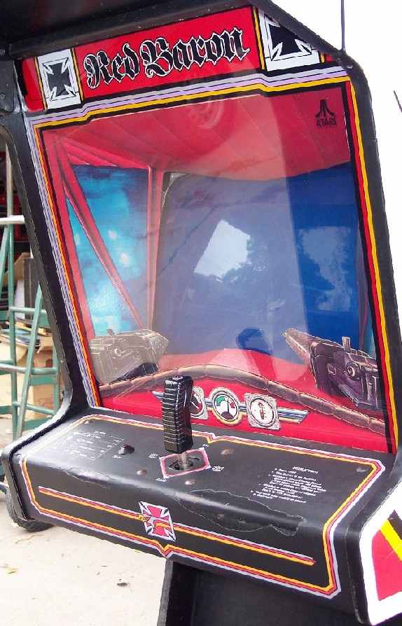 Atari Red Baron Vector Arcade Video Game