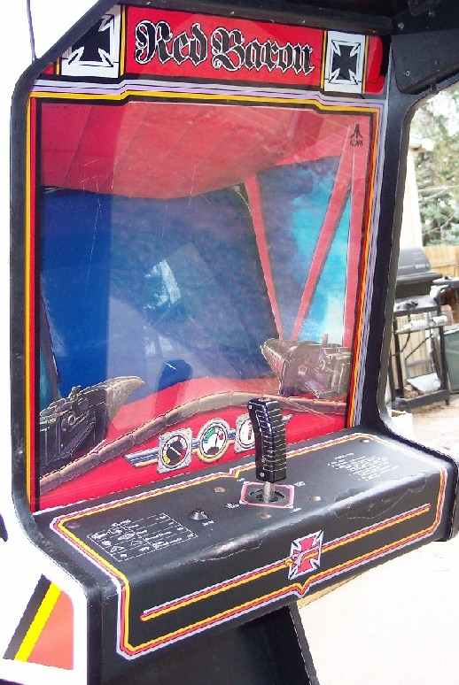 Atari Red Baron Vector Arcade Video Game
