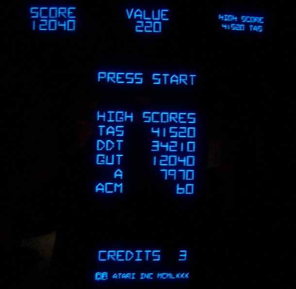 Atari Red Baron Vector Arcade Video Game