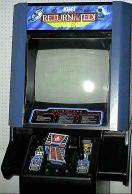 Atari Star Wars Return Of The Jedi Arcade Video Game of 1984