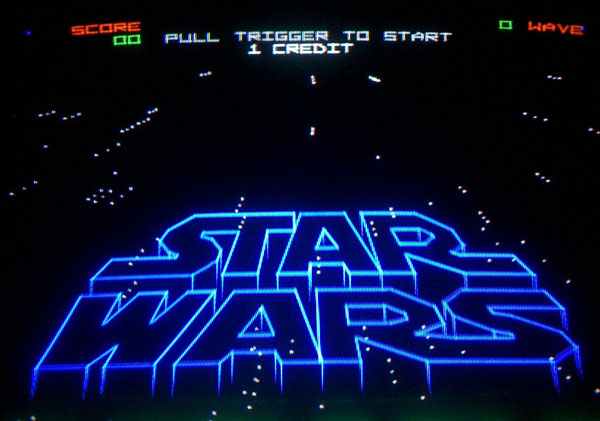 Atari Star Wars Vector Arcade Video Game